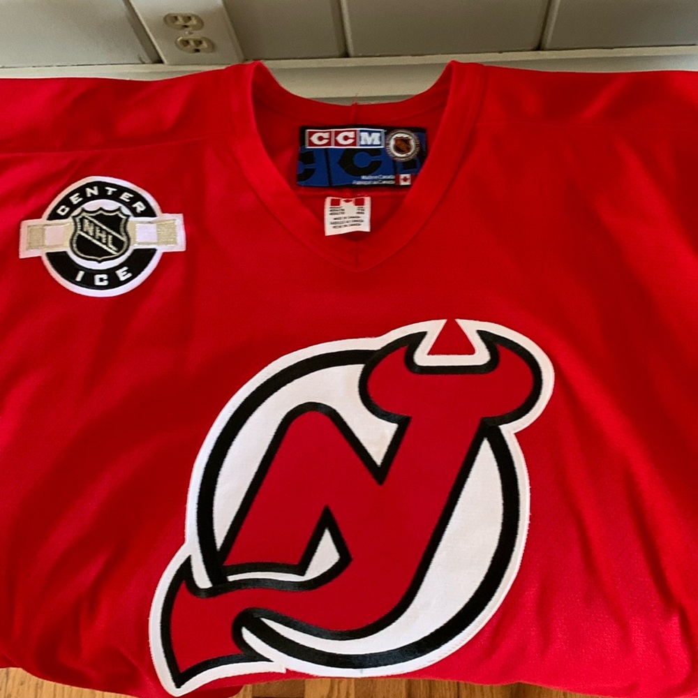 CCM Mens NJ Devils Practice Jersey